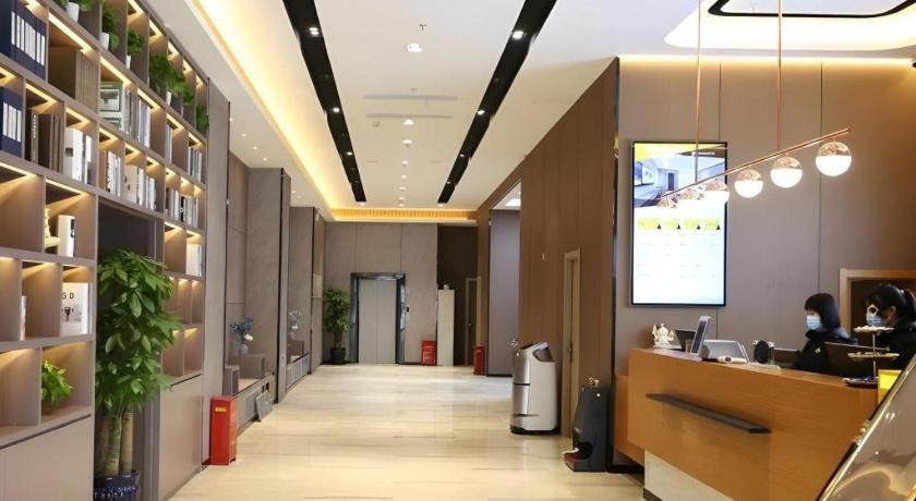 Gya Hotel Beijing Shunyi Yanjing Bridge Bagian luar foto